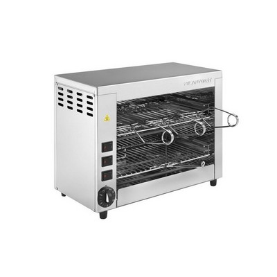 MILANTOAST Backofen/Toaster mit 6 Zangen, 220–240 V, 2,70 kW
